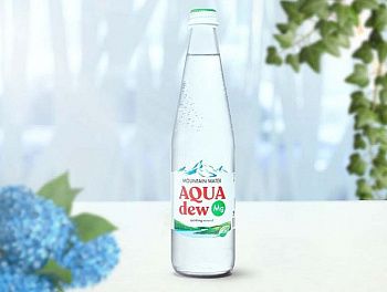Минеральная вода Aqua dew газ.