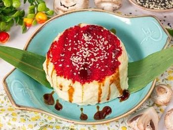 Вулкан с говядиной и свининой