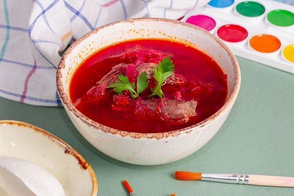 Борщ с говядиной